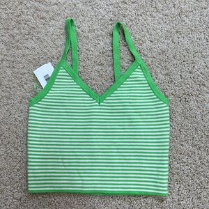 NWT Striped Tank Top